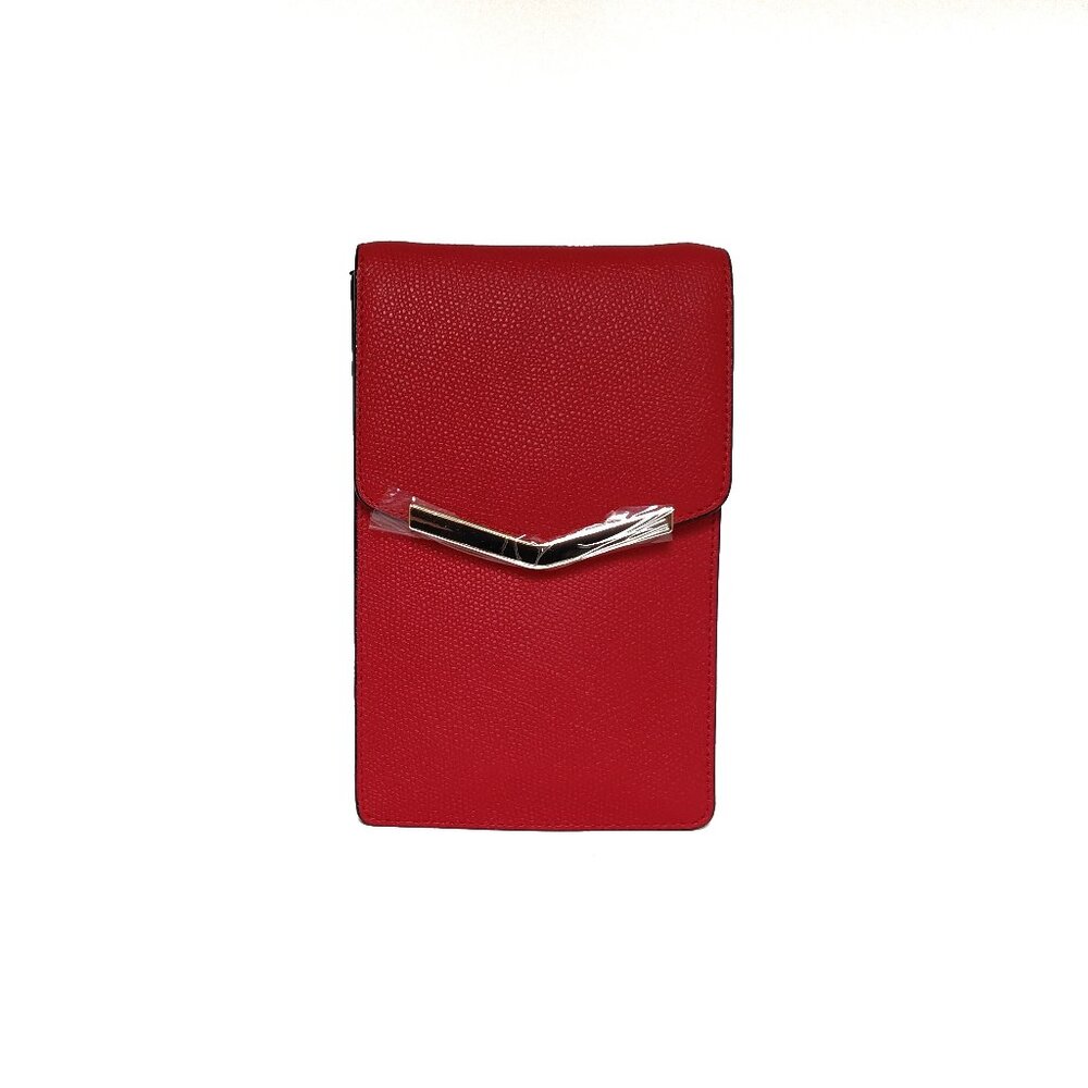 Leather Phone Case Chinatown Cherry Times Arrow 👜 MSRP $178 NWT